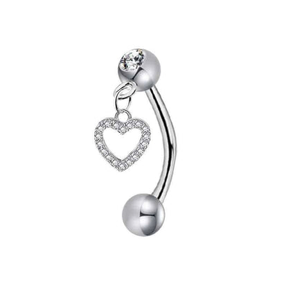 1 Piece Ear Cartilage Rings & Studs Minimalist Classic Style Water Droplets 304 Stainless Steel Eyebrow Studs Ear Cartilage Rings & Studs