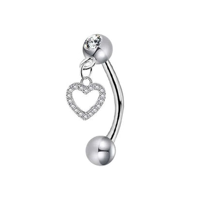 1 Piece Ear Cartilage Rings & Studs Minimalist Classic Style Water Droplets 304 Stainless Steel Eyebrow Studs Ear Cartilage Rings & Studs