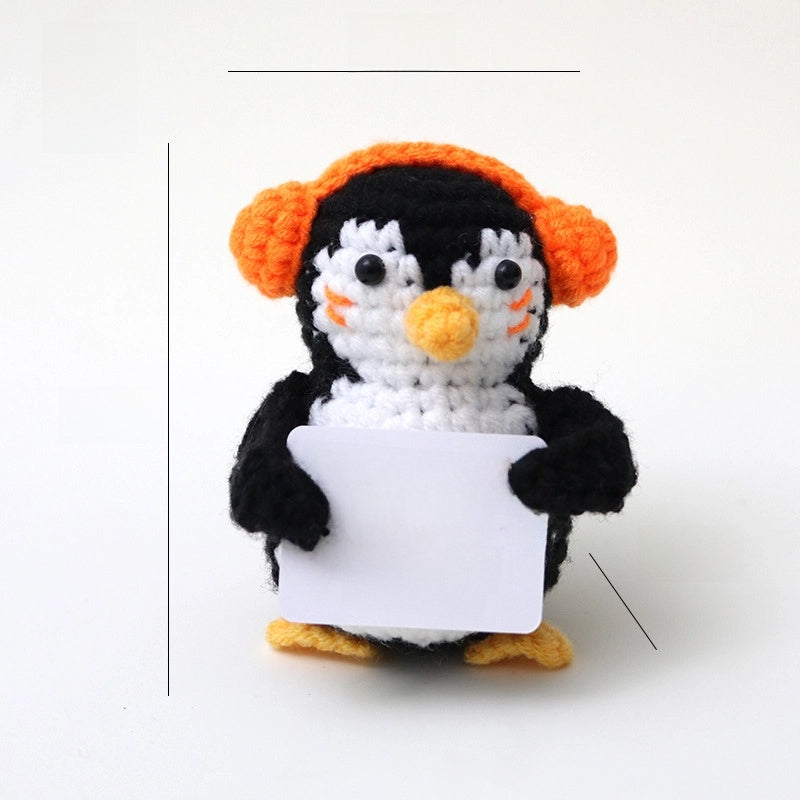 Cute Fruit Heart Shape Flower Yarn Daily Decorations Table Decoration