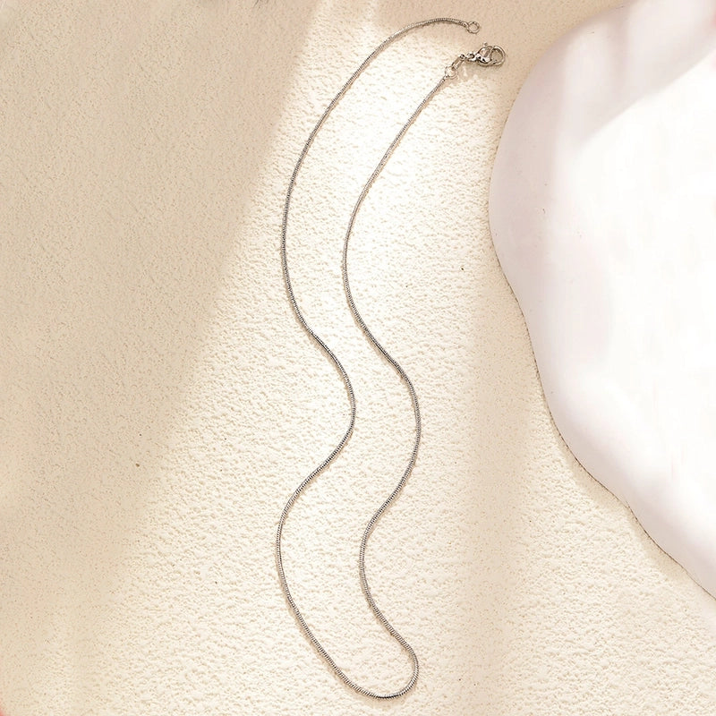 Sweet Water Droplets Heart Shape Gold Plated Artificial Crystal Copper Necklace