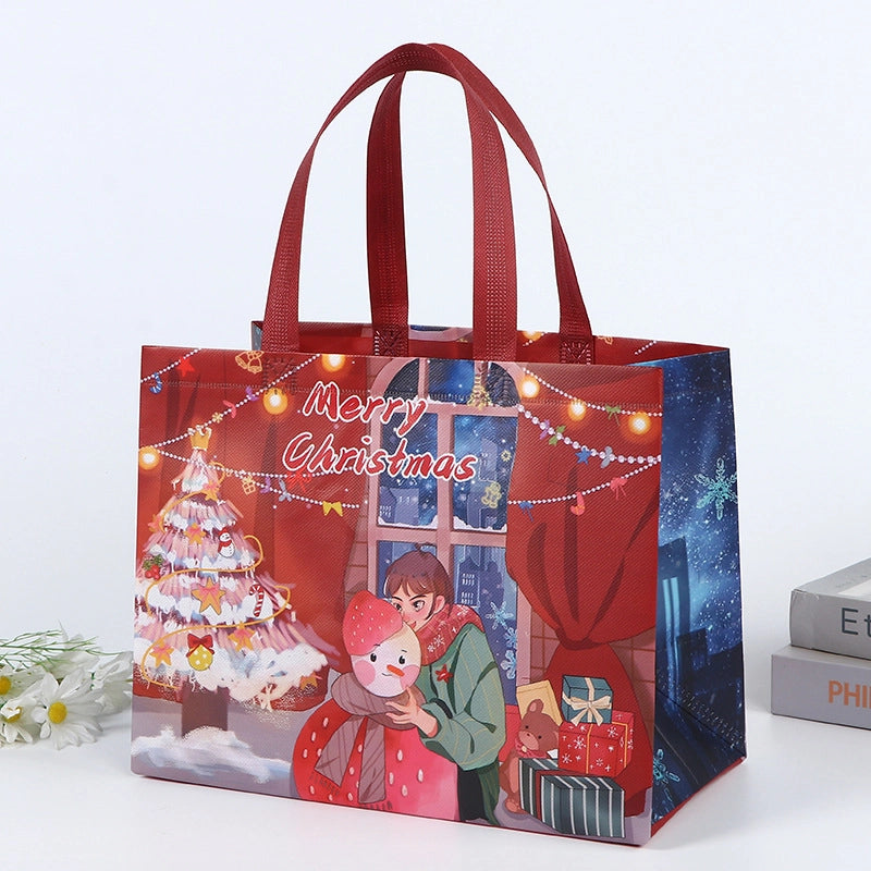 Christmas Cartoon Style Cartoon Daily Party Gift Wrapping Supplies