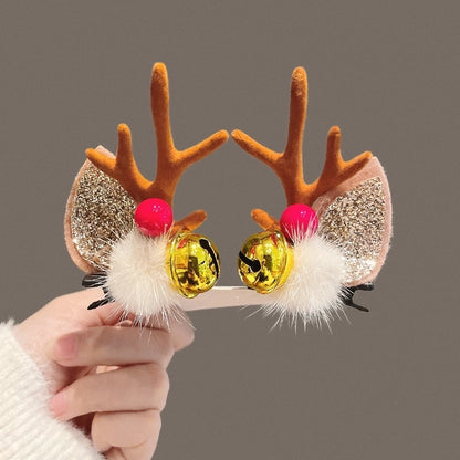 Christmas Fashion Antlers Plastic Festival