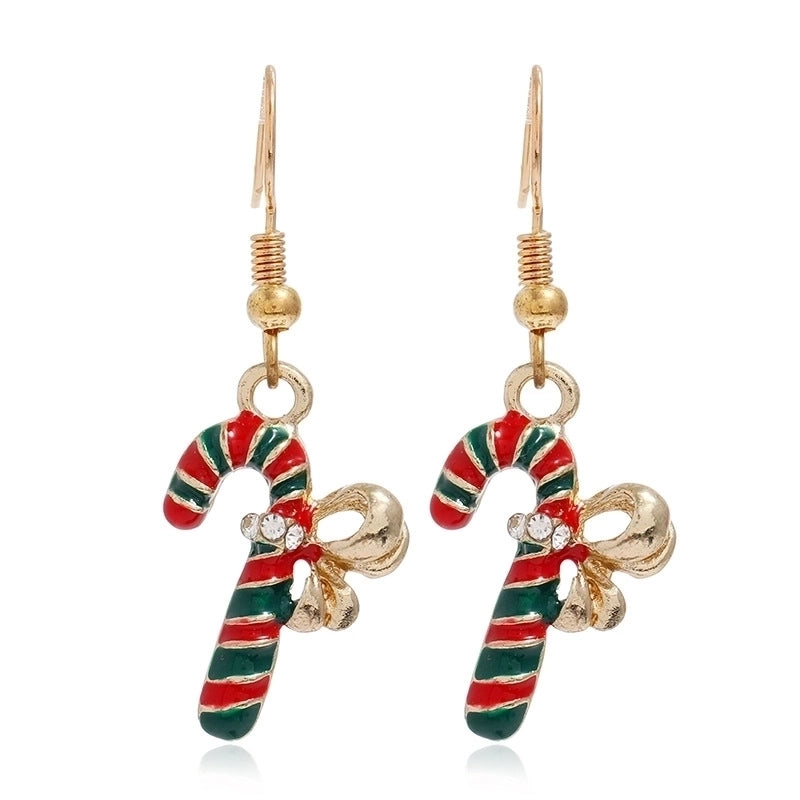 Fashion Christmas Tree Santa Claus Alloy Plating Women's Drop Earrings 1 Pair