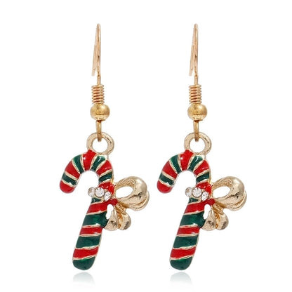 Fashion Christmas Tree Santa Claus Alloy Plating Women's Drop Earrings 1 Pair